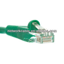 0,5 FT Cat5e Ethernet Patch Cable - Bota Padrão - Verde